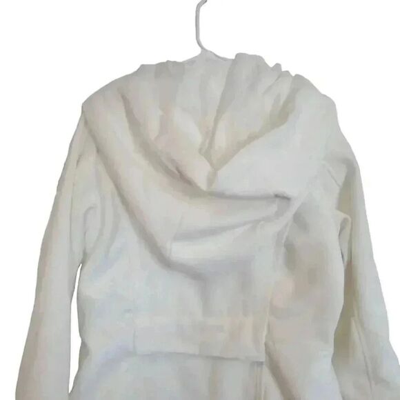 Vanity Women's Winter White Poly/Wool Fleece Lined Jacket with Hood - Picture 8 of 14